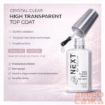  Next By Zellia Gél Lakk 10Ml - High Transparent Top Coat (E302)