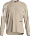 Ortovox Мъжка фланелка с дълъг ръкав за колоездене Ortovox Sequence Free Jersey L/S Cycling jersey - Dark Linen - размер XL (056-4086-0214)