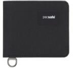 Pacsafe Портфейл Pacsafe RFIDsafe Bifold Wallet - Jet Black - размер 9 x 10, 5 x 1 cm (511-0701-0111)