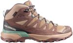 Salomon Дамски туристически обувки Salomon Women's X Ultra 360 Leather Mid GORE-TEX Walking boots - Desert Tan / Iron / Green Milieu - размер 38 2/3 (EU) (119-0937-0415)