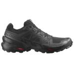 Salomon Мъжки маратонки Salomon Speedcross 6 Trail running shoes - Black / Black / Phantom - размер 49 1/3 (023-1200-0138)