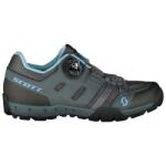 SCOTT Дамски обувки за планинско колоездене Scott Women's Sport Crus-R Boa Cycling shoes - Dark Grey / Light Blue - размер 37 (EU) (136-0152-0112)