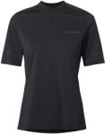 Vaude Дамска фланелка с къс ръкав за колоездене Vaude Women's Qimsa Pro Half Zip Shirt Cycling jersey - Black - размер 46 (EU) (156-2799-0216)