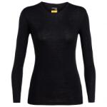 Icebreaker Дамско мериносово термобельо Icebreaker Women's 175 Everyday L/S Crewe Merino base layer - Black - размер XL (115-0913-0115)