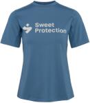 Sweet Protection Дамска фланелка с къс ръкав за колоездене Sweet protection Women's Hunter S/S Jersey Cycling jersey - Flare Blue - размер XS (156-2612-0211)