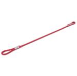 Ocun Осигурителна примка Ocun SBEA Lanyard 9, 5mm Personal tether - Red / White - размер 75 cm (314-0149-0111)