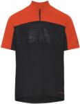 Vaude Мъжка фланелка с къс ръкав за колоездене Vaude Qimsa Pro Half Zip Shirt Cycling jersey - Glowing Red (056-3956-0211)