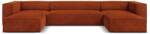 Windsor & Co Coltar in forma de U cu 6 locuri Madame cu tapiterie din tesatura structurala (WIN_U_134_F1_MADAME2)