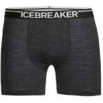 Icebreaker Мъжко мериносово термобельо Icebreaker Anatomica Boxers Merino base layer - Jet Heather (015-1155-0611)