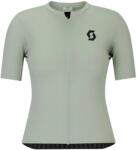 Scott Дамска фланелка с къс ръкав за колоездене Scott Women's Jersey Ultd S/S Cycling jersey - Spray Grey (156-2864-0212)
