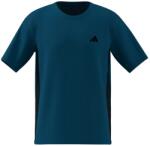 adidas Мъжка спортна тениска Adidas WE Base 3-Stripes Tee Sport shirt - Dusky Petrol / Black - размер M (216-8714-0312)