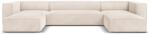 Windsor & Co Coltar in forma de U cu 6 locuri Madame cu tapiterie din tesatura structurala (WIN_U_134_F1_MADAME1)