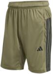 adidas Мъжки къси панталони adidas Workout Essentials Base 3-Stripes Pique Short Shorts - Olive Strata / Black - размер XL (012-4680-0414)