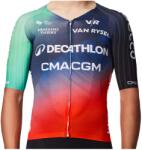 VAN RYSEL Фланелка с къс ръкав за колоездене Van rysel Jersey RCR Pro Short Sleeve Cycling jersey - Decathlon CMA CGM - размер XL (056-4205-0114)