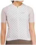PEPPERMINT Дамска фланелка с къс ръкав за колоездене PEPPERMINT Women's Signature Jersey Cycling jersey - Damier Agate (156-2713-1014)