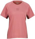 Stoic Дамска фланелка с къс ръкав за колоездене Stoic Women's PerformanceMerino LofsdalenSt. MTB S/S Cycling jersey - Faded Rose / Timber Red (156-2841-0113)