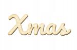 Bytecraft Dekor scrapbook felirat fából készült karácsonyi Xmas (NPS-XMAS-120X40)