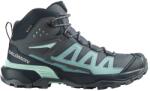 Salomon Дамски туристически обувки Salomon Women's X Ultra 360 Mid GTX Walking boots - Turbulence / Carbon / Tourmaline - размер 36 (EU) (119-0817-0411)