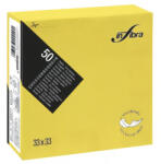 INFIBRA Szalvéta INFIBRA 2 rétegű 33x33 cm citromsárga 50 lapos - fotoland