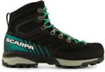 Scarpa Дамски туристически обувки Scarpa Women's Mescalito TRK GTX Walking boots - Dark Anthracite / Tropical Green - размер 36 (EU) (119-0520-0211)
