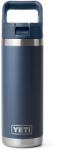 YETI Термо бутилка Yeti coolers Rambler Bottle C Straw Insulated bottle - Navy - размер 532 ml (533-2087-0311)