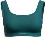 Icebreaker Дамски спортен сутиен Icebreaker Women's Merino Rib Lotus Bra Sports bra - Tidal Teal - размер XS (114-3464-0411)