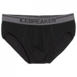Icebreaker Мъжко мериносово термобельо Icebreaker Anatomica Briefs Merino base layer - Black / Monsoon (015-0434-0213)