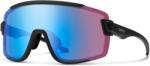 Smith Optics Очила за колоездене Smith Wildcat ChromaPop Mirror S1 Cycling glasses - ChromaPop Low Light Rose Blue Mirror / Matte Black - размер One Size (205-7339-0111)