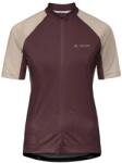 Vaude Дамска фланелка с къс ръкав за колоездене Vaude Women's Matera Half Zip Tricot Cycling jersey - Dark Oak - размер 44 (EU) (156-2549-0415)