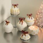 Boowan Nicole Christmas Twinkle Bauble (Gilded Lace) szilikon öntőforma, 200 ml (BN1268)