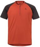 Schöffel Мъжка фланелка с къс ръкав за колоездене Schöffel Shirt Style Wetluga Cycling jersey - Dark Crabapple - размер 56 (EU) (056-3374-0416)