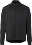 Vaude Мъжка фланелка с дълъг ръкав за колоездене Vaude Qimsa Halfzip L/S Shirt Cycling jersey - Black (056-3818-0211)