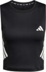 adidas Дамски топ adidas Women's ADI365 Running Climacool Iconic Crop Tank Top - Black - размер XL (916-7573-0116)
