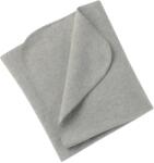 Engel Завивка Engel Baby Blanket with Seamless Edge Blanket - Hellgrau Melange - размер 80 x 100 cm (558-0191-0211)