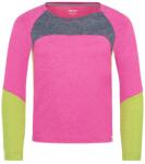 Trollkids Детска спортна тениска Trollkids Girl's Seiland Longsleeve Sport shirt - Fresh Berry / Graphite / Hedge Green - размер 152 (EU) (704-4648-0418)