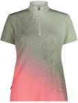 CMP Дамска фланелка с къс ръкав за колоездене CMP Women's T-Shirt Free Bike Cycling jersey - Pistacchio / Coral - размер 38 (EU) (156-2805-0113)