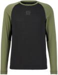 Stoic Мъжка фланелка с дълъг ръкав за колоездене Stoic PerformanceMerino LofsdalenSt. MTB L/S Cycling jersey - Moss Green / Black - размер XL (056-4035-0214)