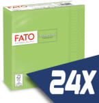 FATO Szalvéta 33x33cm almazöld 2 rétegű 50 lap/csomag (24 csomag) - atadcleankft