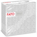 FATO Airlaid szalvéta 40x40cm Mosaic silver 50 lapos - atadcleankft