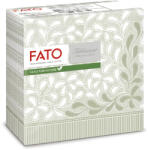 FATO Airlaid szalvéta 40x40cm Botanic Sage, zsálya zöld 50 lapos