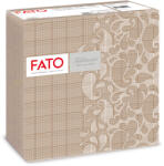 FATO Airlaid szalvéta 40x40cm Drops mogyoró 50 lapos - atadcleankft