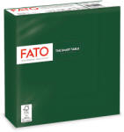 FATO Szalvéta 33x33cm erdőzöld 2 rétegű 50 lap/csomag - atadcleankft