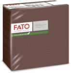 FATO Airlaid szalvéta 40x40cm Shade csokoládé barna 50 lapos - atadcleankft