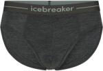 Icebreaker Мъжко мериносово термобельо Icebreaker Anatomica Briefs Merino base layer - Jet Heather (015-0434-2913)