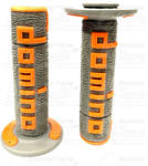  markolat motorkerékpár off road szürke-narancs párban 120 mm DOMINO