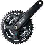  MTB hajtómű alumínium, hajtókar 170 mm, 22/32/42 fogszám, 122.5 mm, 7/8 sebességes hátsó váltóhoz, fekete, FC-M311-L SHIMANO