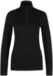 Icebreaker Дамско мериносово термобельо Icebreaker Women's 200 Oasis L/S Half Zip Merino longsleeve - Black (115-2261-0214)