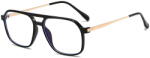 Techsuit Ochelari protectie calculator Ochelari de Calculator Unisex, Supradimensionati - Techsuit Reflex PC (83092) - Black / Gold (KF2364798) - pcone