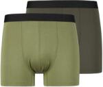 Stoic Мъжко синтетично термобельо Stoic TrosaSt. Boxer 2-Pack Boxer shorts - Moss Green / Dark Olive - размер 3XL (014-2412-0816)