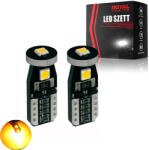  T10 led sárga 2db (457S) - valtogomb